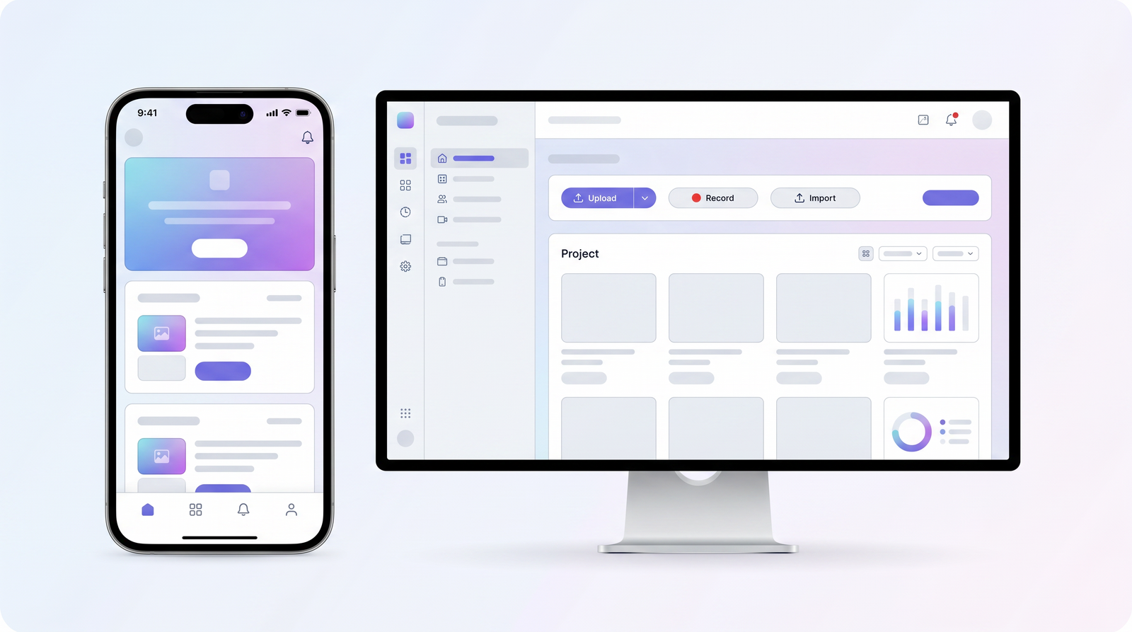 Vizard across devices